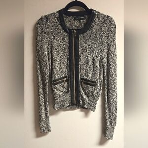 Ivanka Trump zip up cardigan